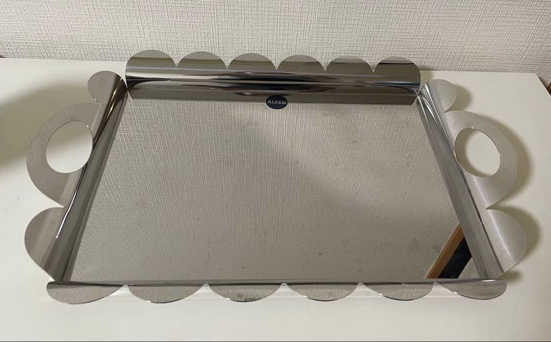 Alessi ステンレス トレイ Recinto