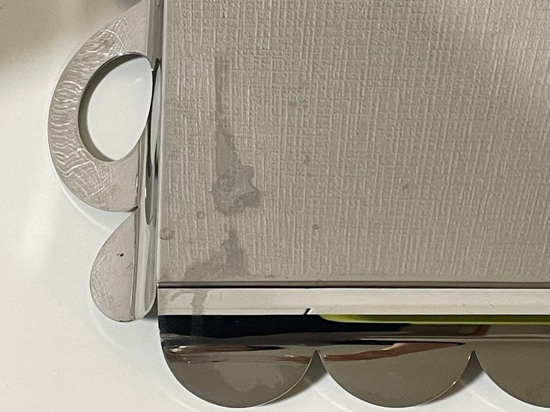 Alessi ステンレス トレイ Recinto