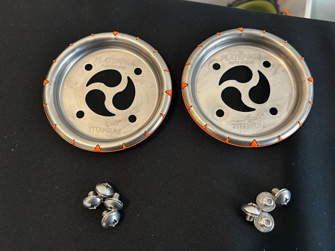 PLATEPIA2.0プレートピア サロモン用 チタン製ビンディング