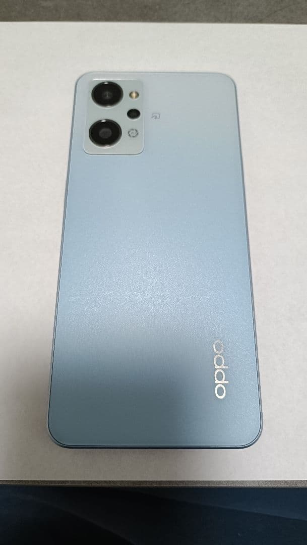 即納 SIMフリー OPPO Reno 7a ドリームブルー 美品 フィルム特典