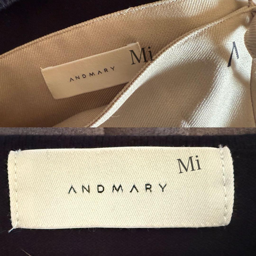 ワンピース ANDMARY Karen knit set mini dress