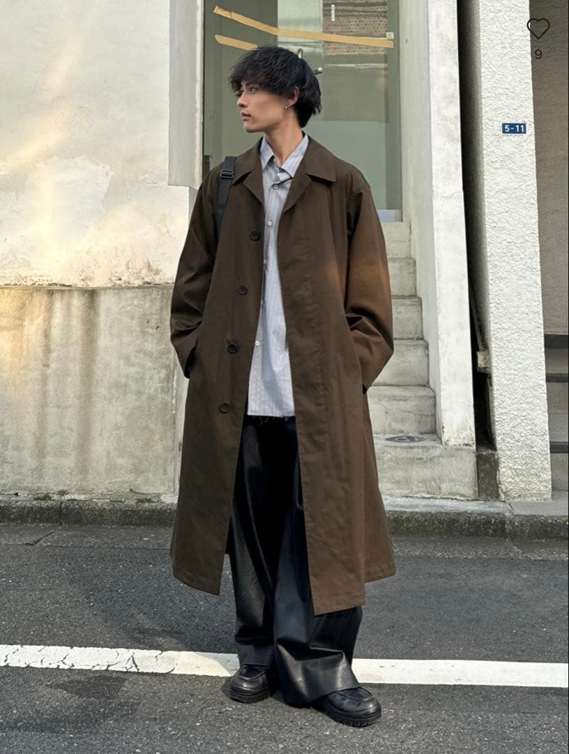 UNIQLO オーバーサイズステンカラーコート XL