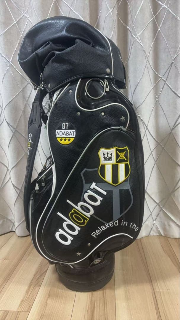 adabat ブラック キャディバッグ美品