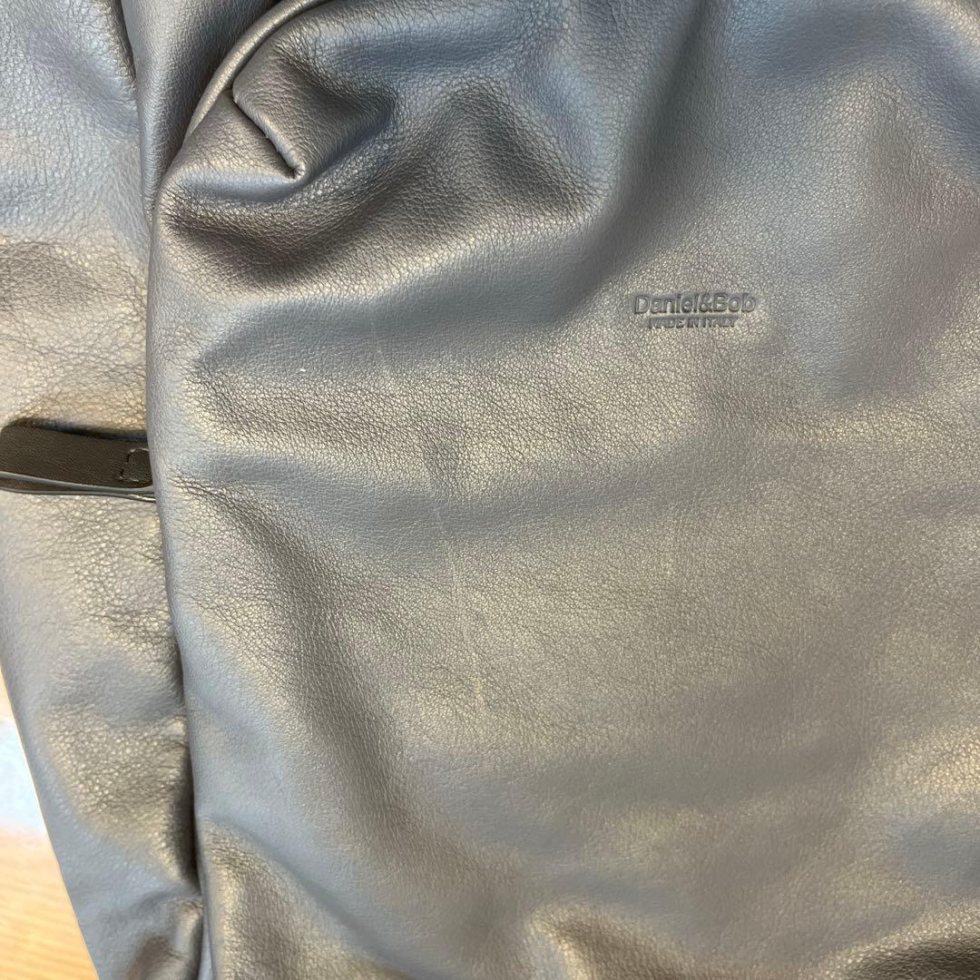 【タグ付未使用・キズ有】Daniel&Bob ネイビートートバッグ スプーニャ