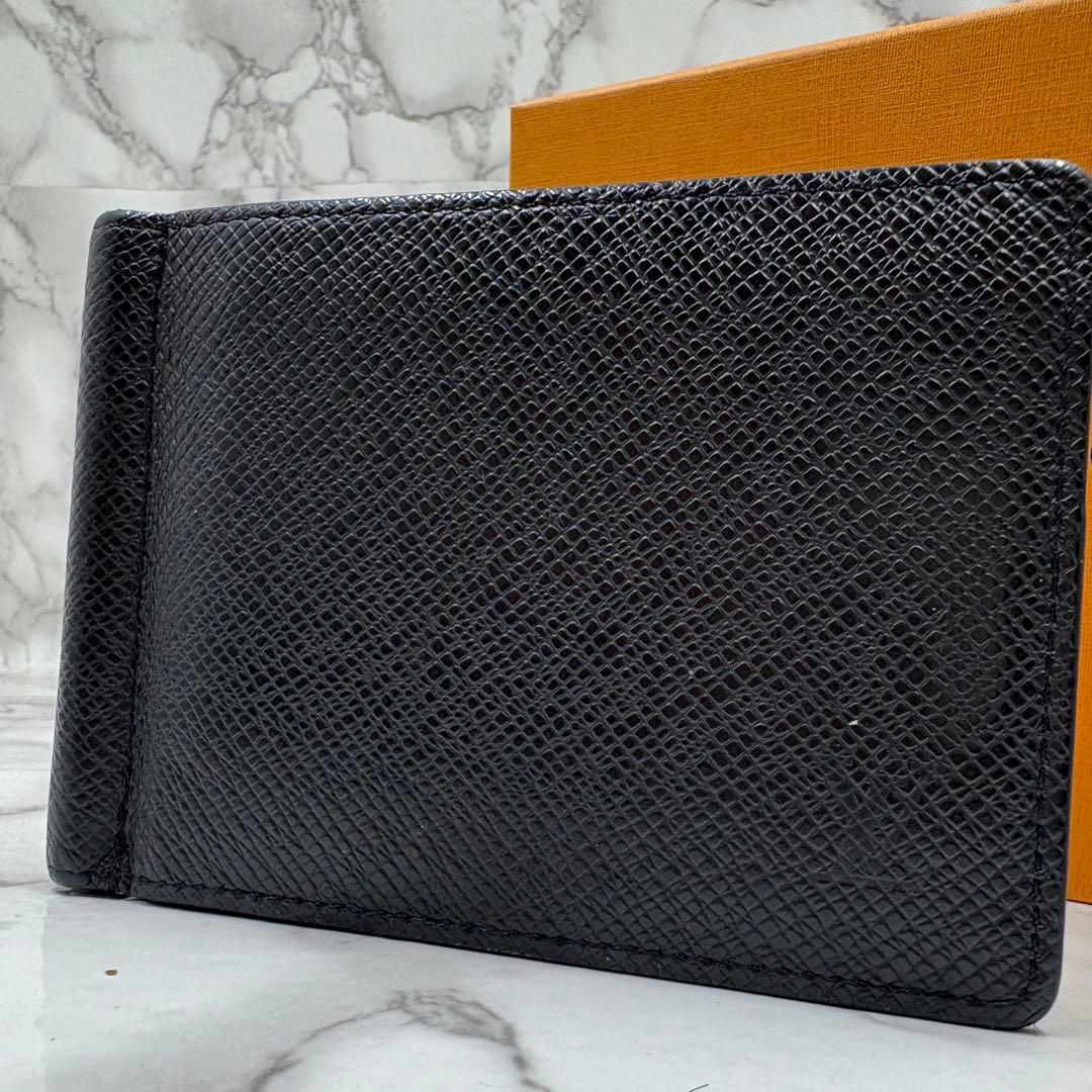 【極美品 現行 ICチップ 】ルイヴィトン マネークリップ タイガ