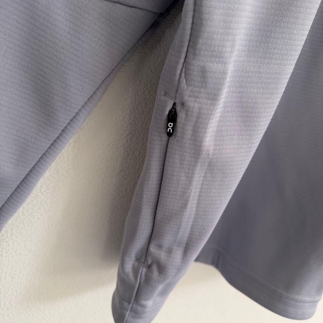 On Climate Zip Hoodie パーカー　陸上　ライトグレー　極美品