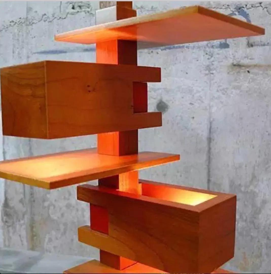 タリアセン 2 Hi フロアライト　チェリーブラウン フロアライト