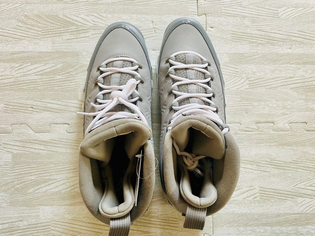 シューズ(男性用) AIR JORDAN 9 RETRO COOL GREY-WHITE 28cm