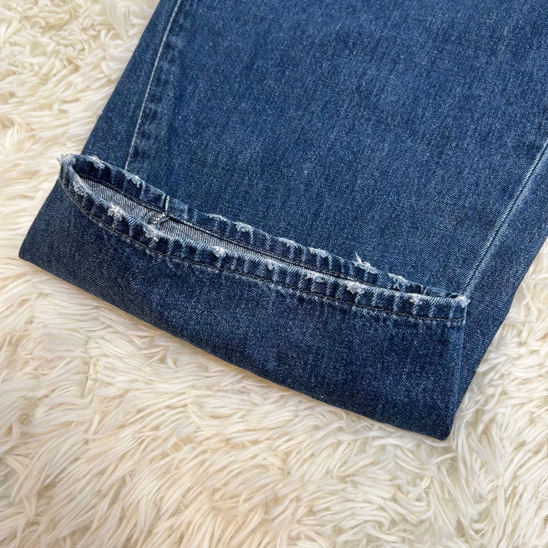 【完売品】Johnbull カーヴィーカーゴデニム　インディゴブルー　M