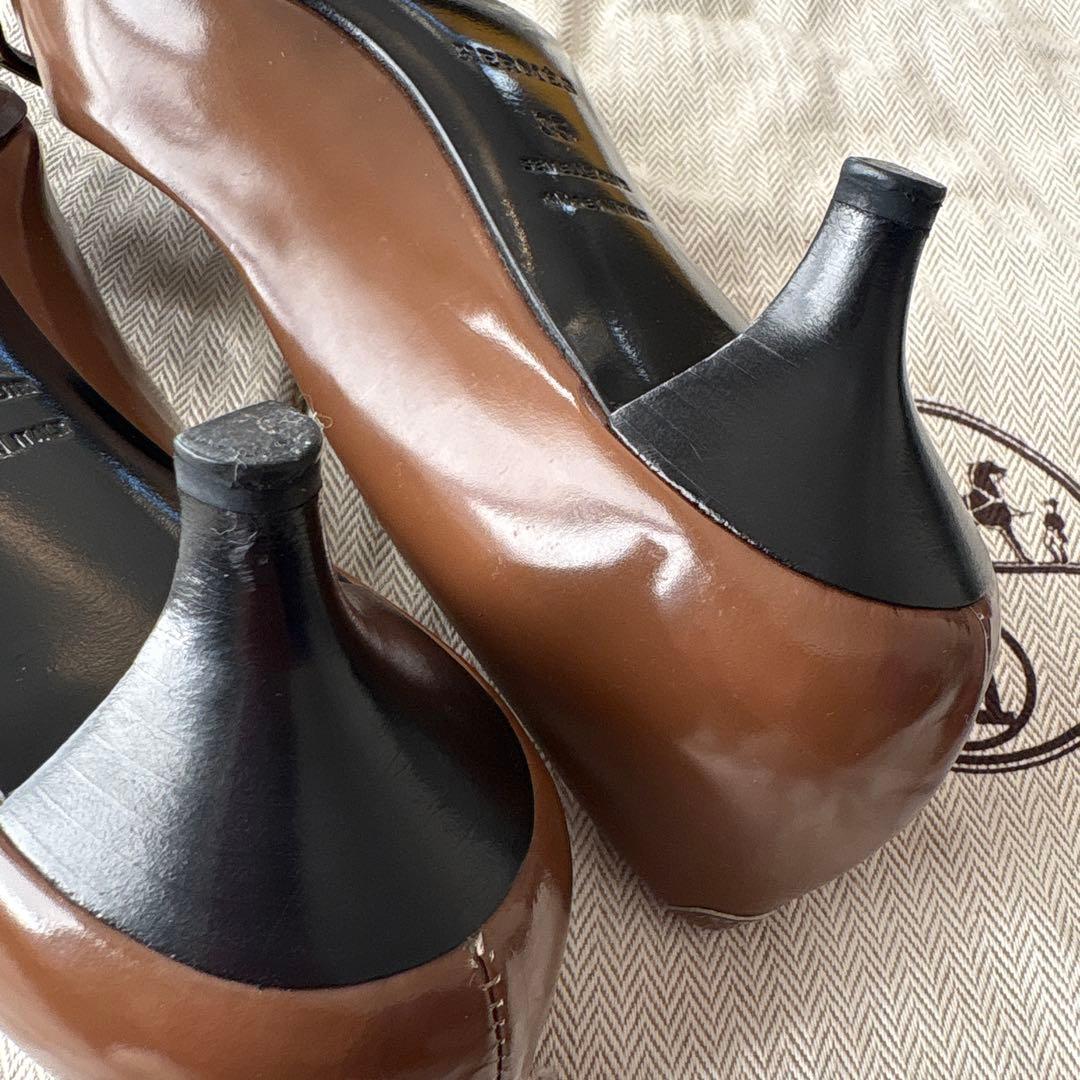 エルメス　ケリーパンプス