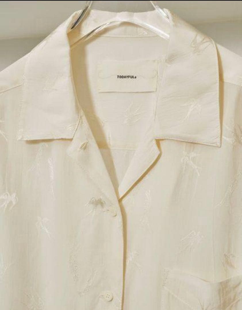 トップス TODAYFUL / Swallow Satin Shirts