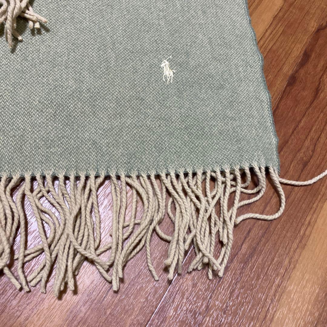 新品 タグ付き ラルフローレン ウールツイード ブランケット 日本製