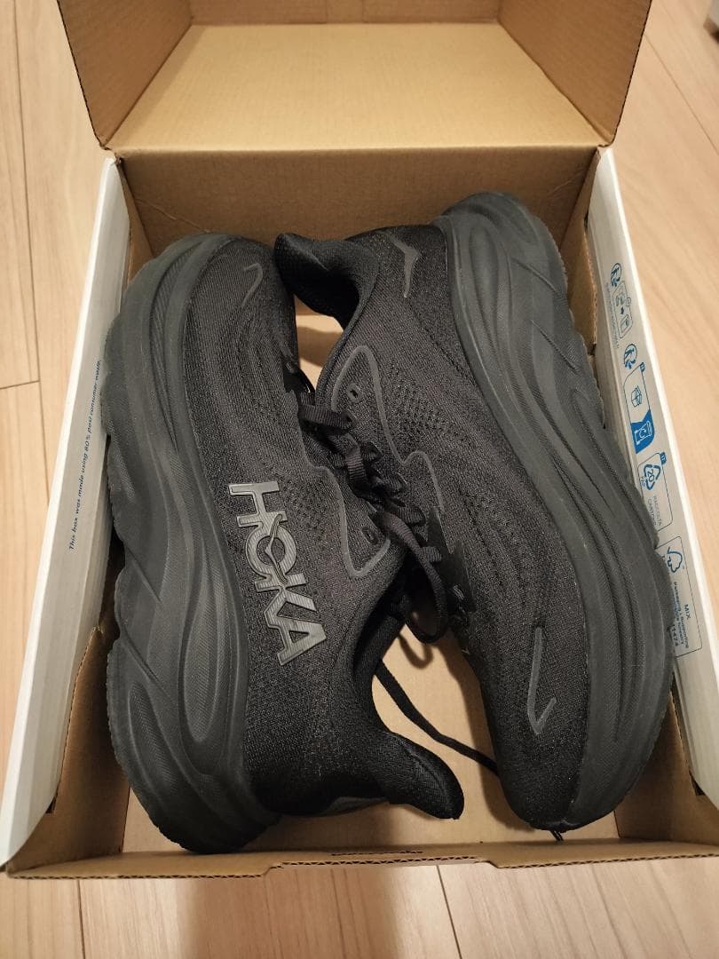HOKA CLIFTON 10 WIDE レディース 24.5cm
