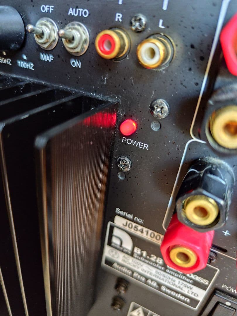 サブウーファー　Audio Pro B1.28 ace-bass