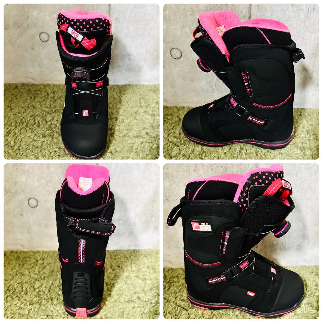 【良品】 イグニオ レディーススノーボード3点セット 140cm ブーツ23.0