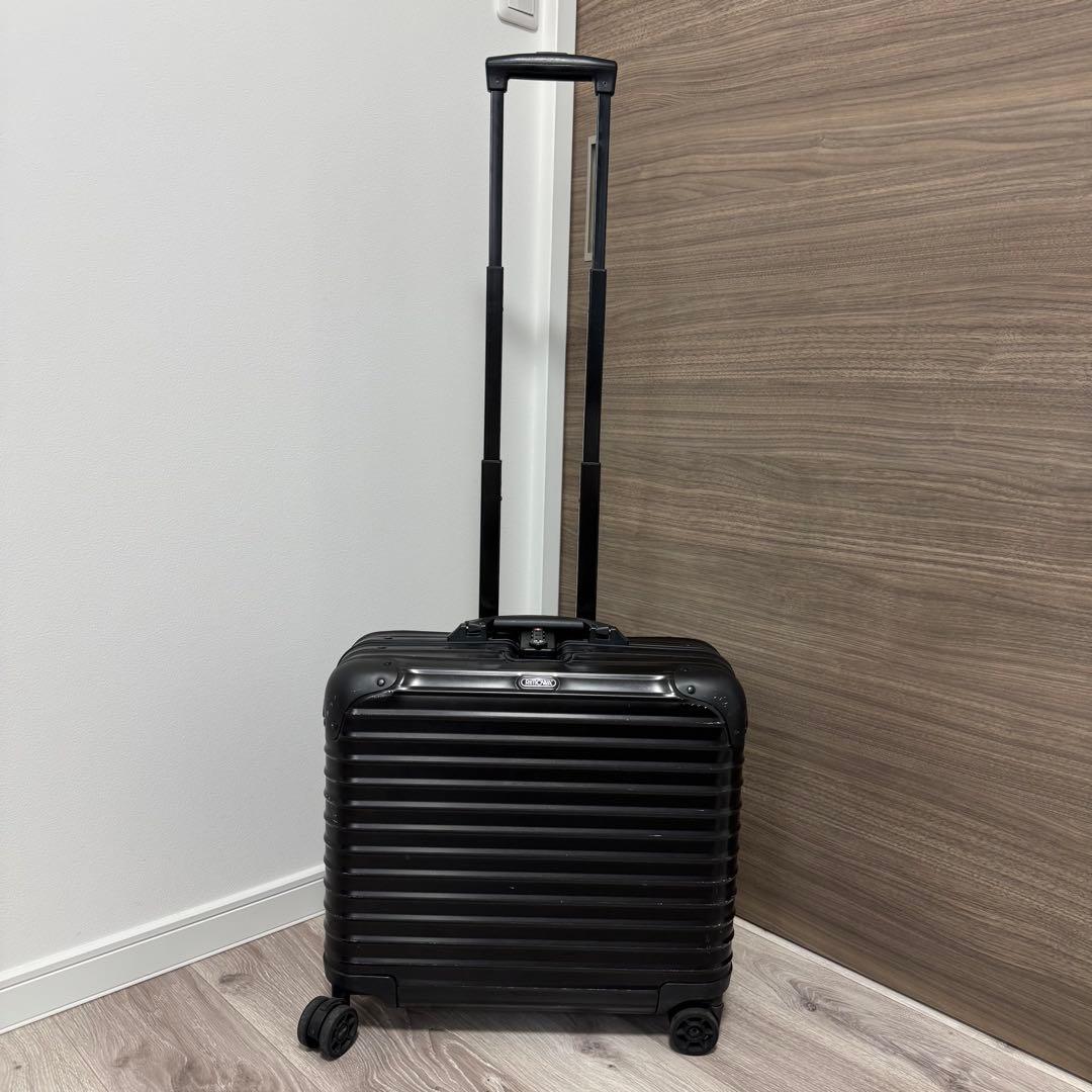 [正規品]RIMOWA TOPAS STEALTH ブラック キャリーケース
