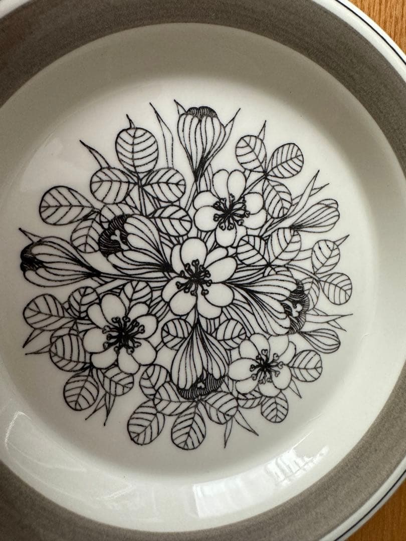 ARABIA krokus アラビア　クロッカス　ケーキプレート