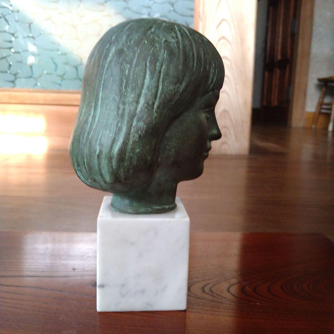 船越保武　少女像　ブロンズ