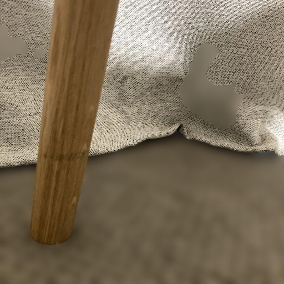 【無印良品】ラウンドチェア オーク材