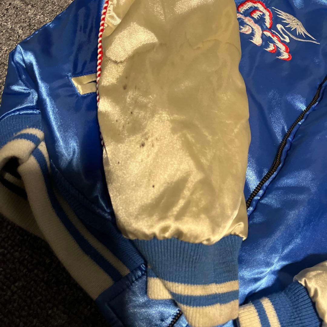 着画あり　黒　別珍　リバーシブル　スカジャン　NEYRIES