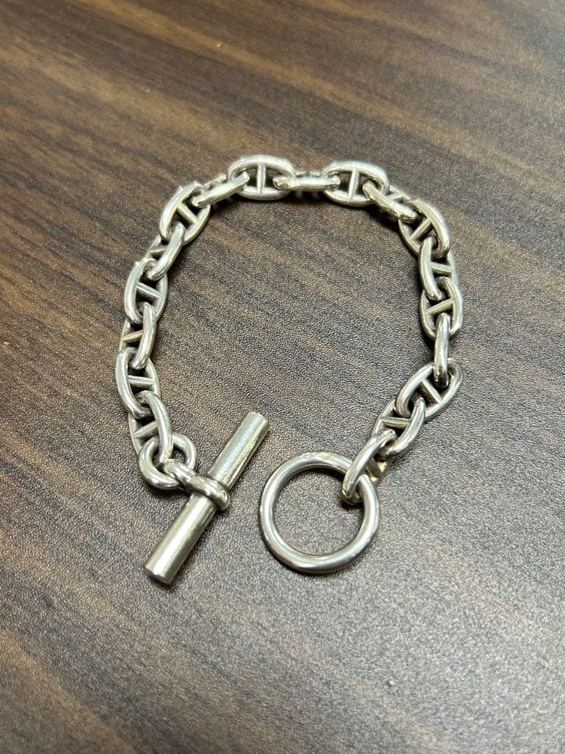 エルメス シェーヌダンクル ブレスレット PM 18 マルジェラ期 925