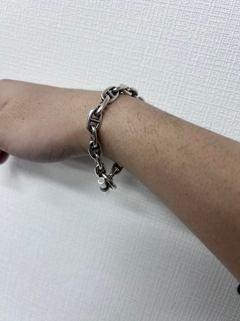 エルメス シェーヌダンクル ブレスレット PM 18 マルジェラ期 925