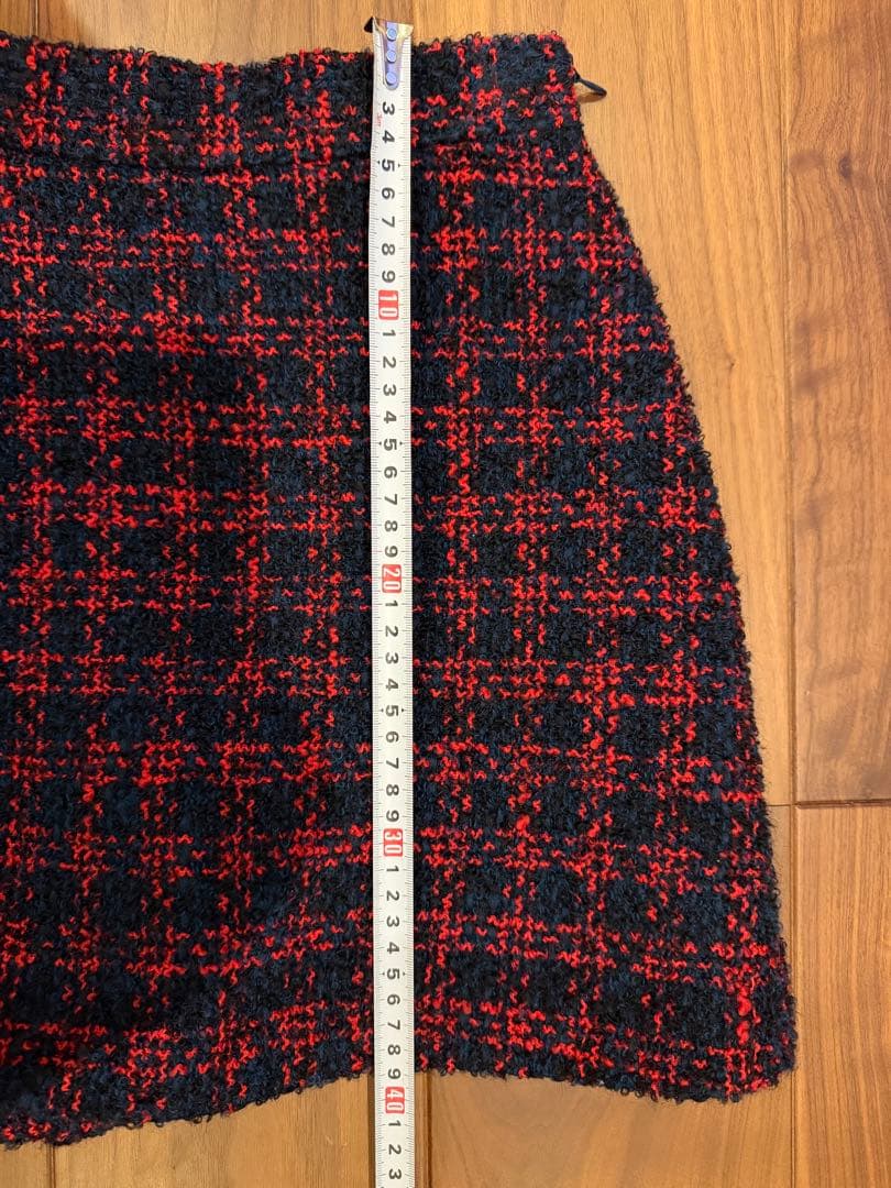 極美品　sheller M ツイードキュロットパンツ