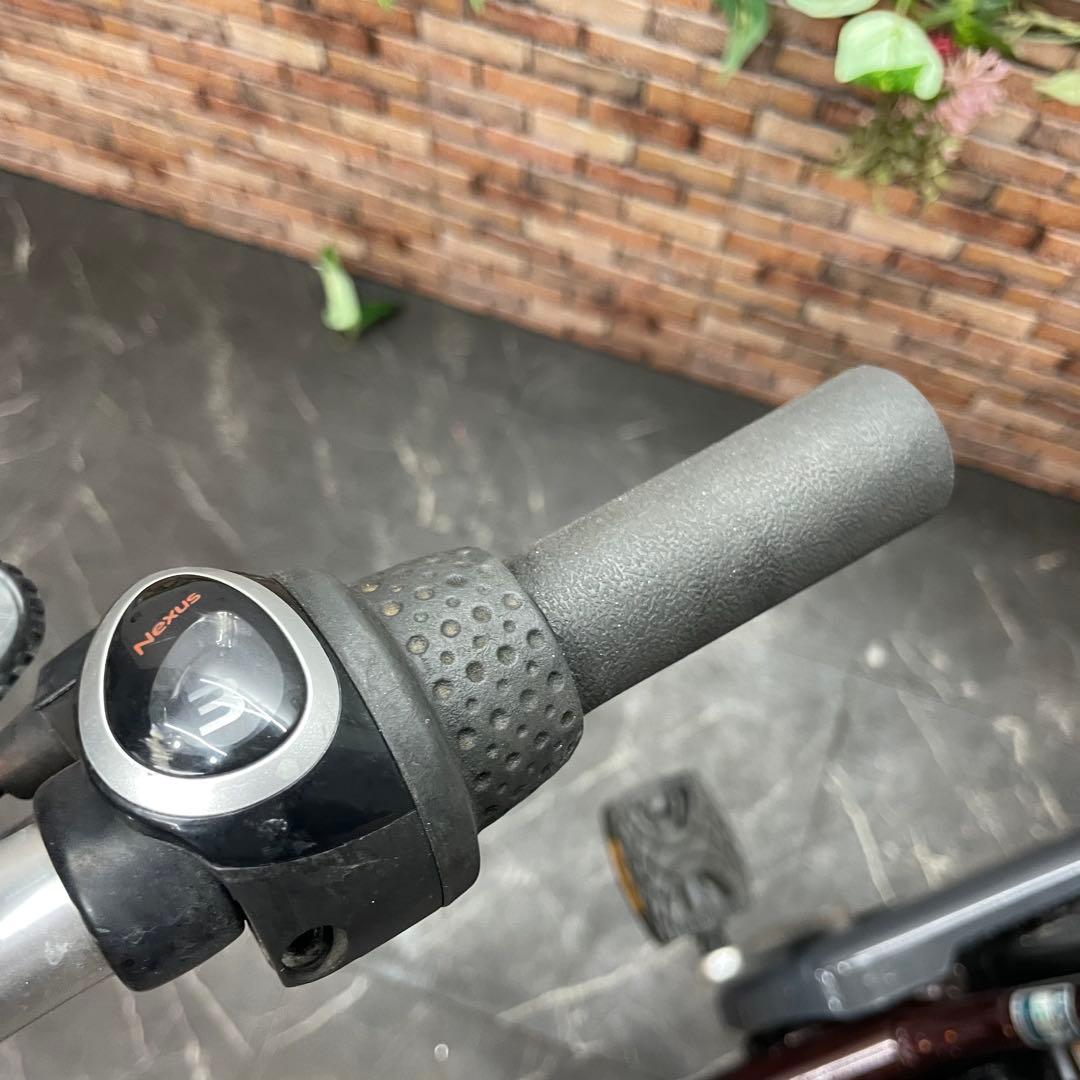 【166】電動自転車 YAMAHA PAS Natura ブラウン 26インチ