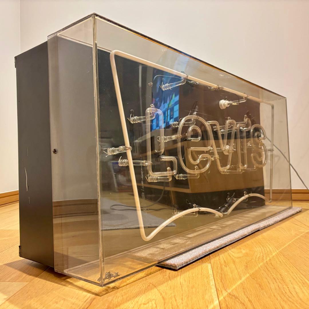 Levi’s リーバイス　ネオンサイン　ストアディスプレイ　ビンテージ