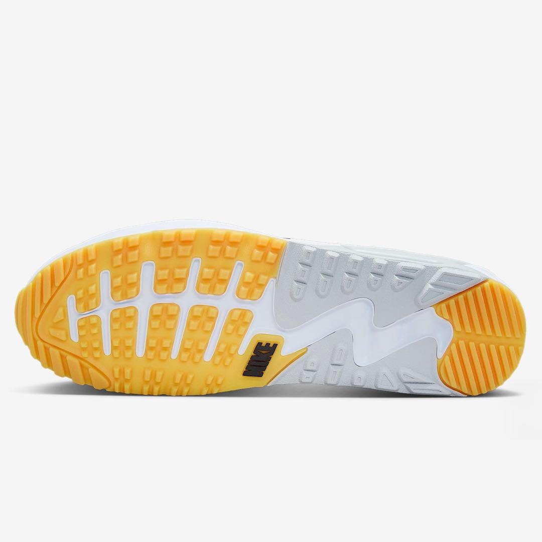 ナイキ ゴルフ 26.5cm エアマックス 90 シューズ スパイク 靴 白