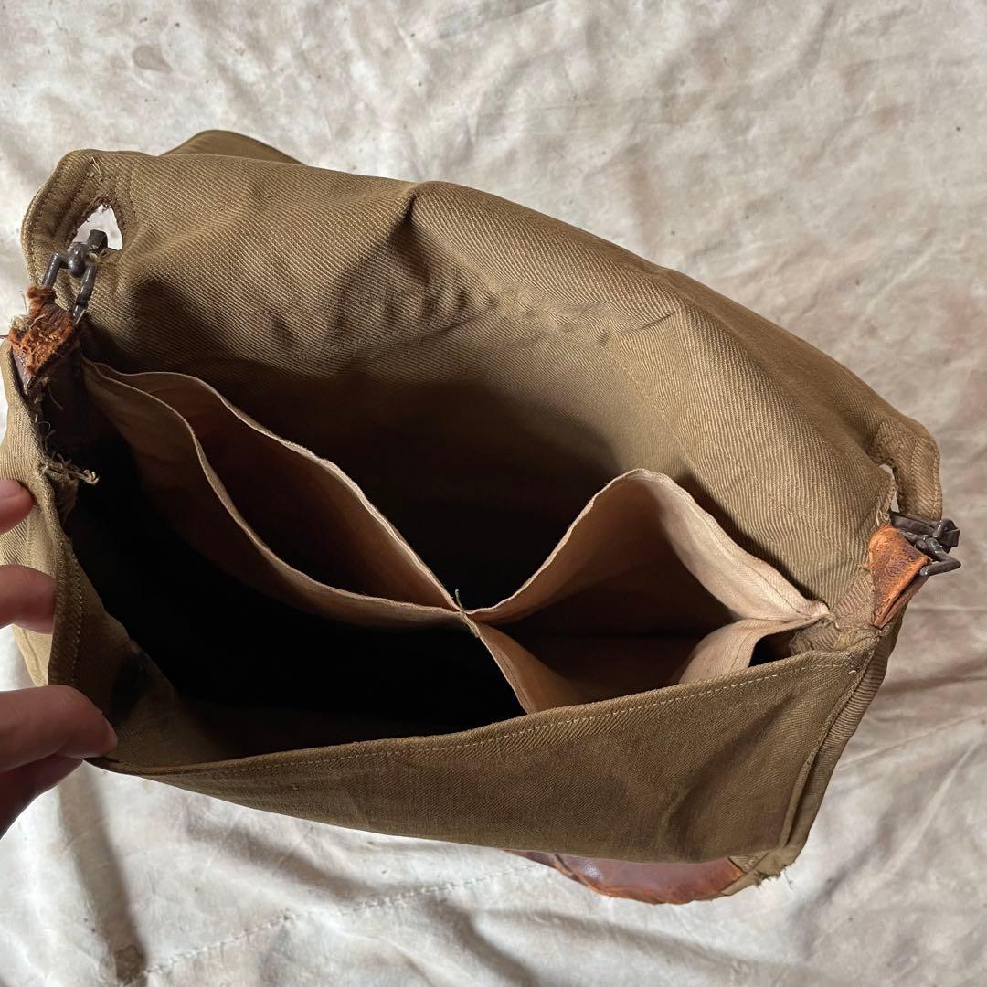 30s 40s ミュゼットバッグ ミリタリー ヴィンテージ