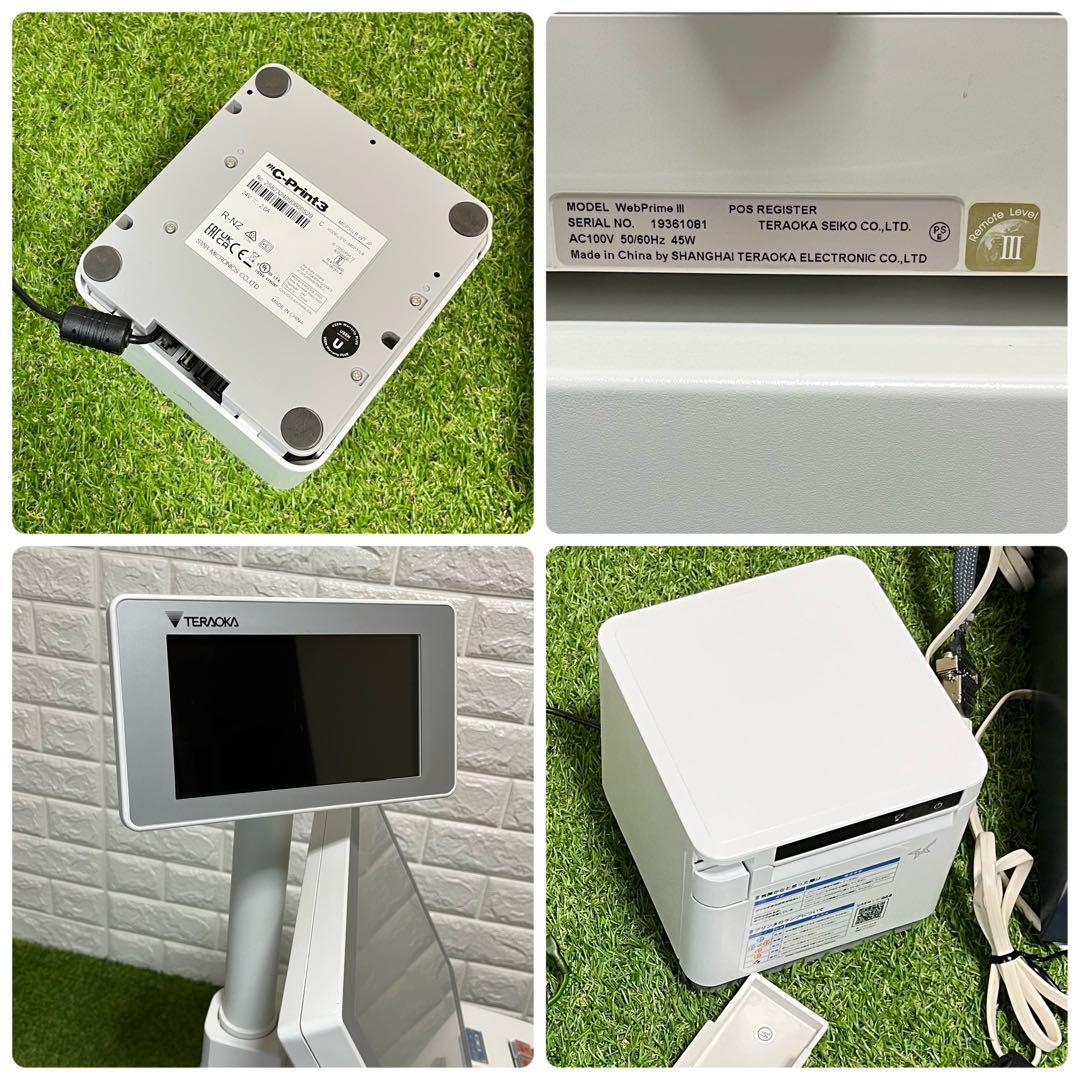 寺岡精工 TERAOKA web primeIII 卓上レジスタPOSまとめ売り