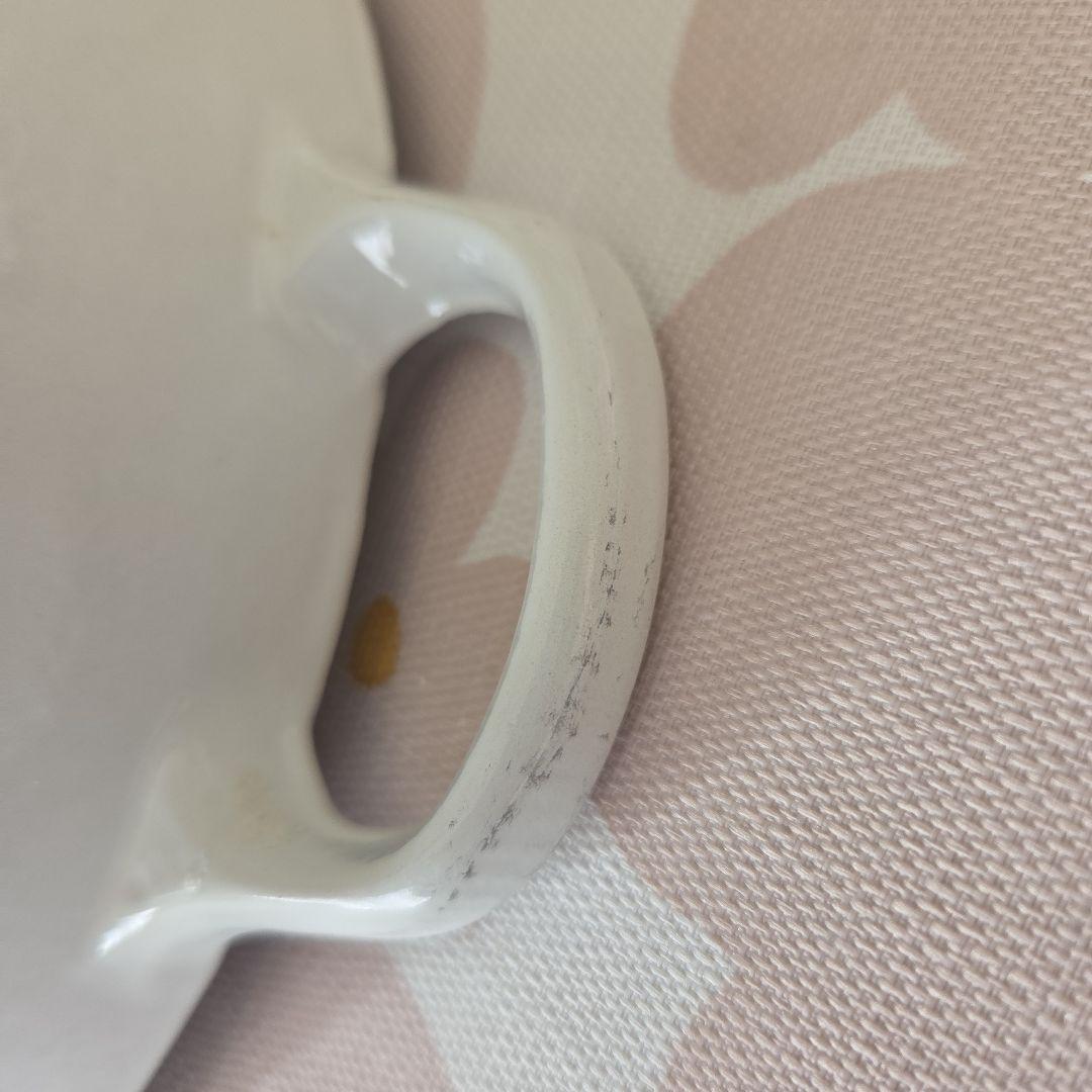 ル・クルーゼ　ココットロンド　22センチ　白