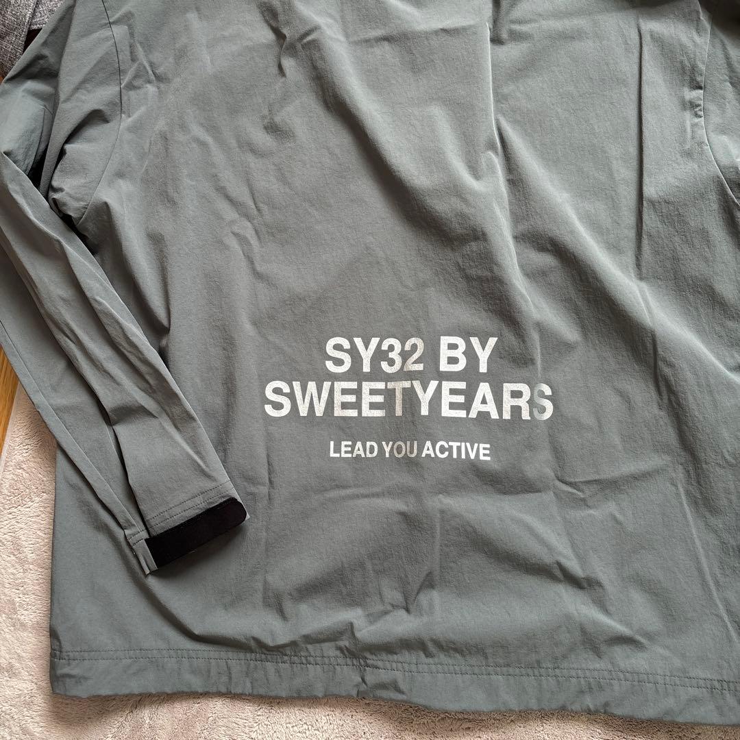 sy32 プルオーバー　ナイロンプルオーバー