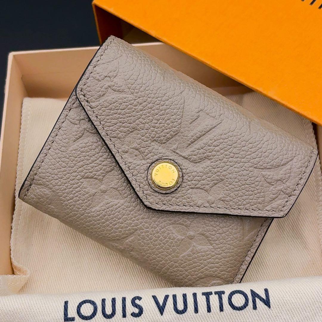 【現行モデル】ルイヴィトン ゾエ アンプラント 三つ折り財布 トゥルトレール