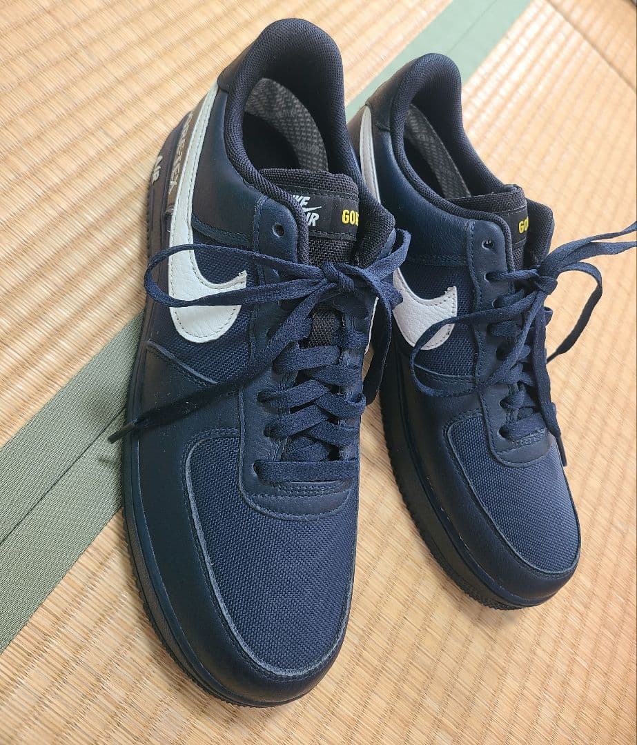 ナイキ エアフォース 1 ゴアテックス ネイビー