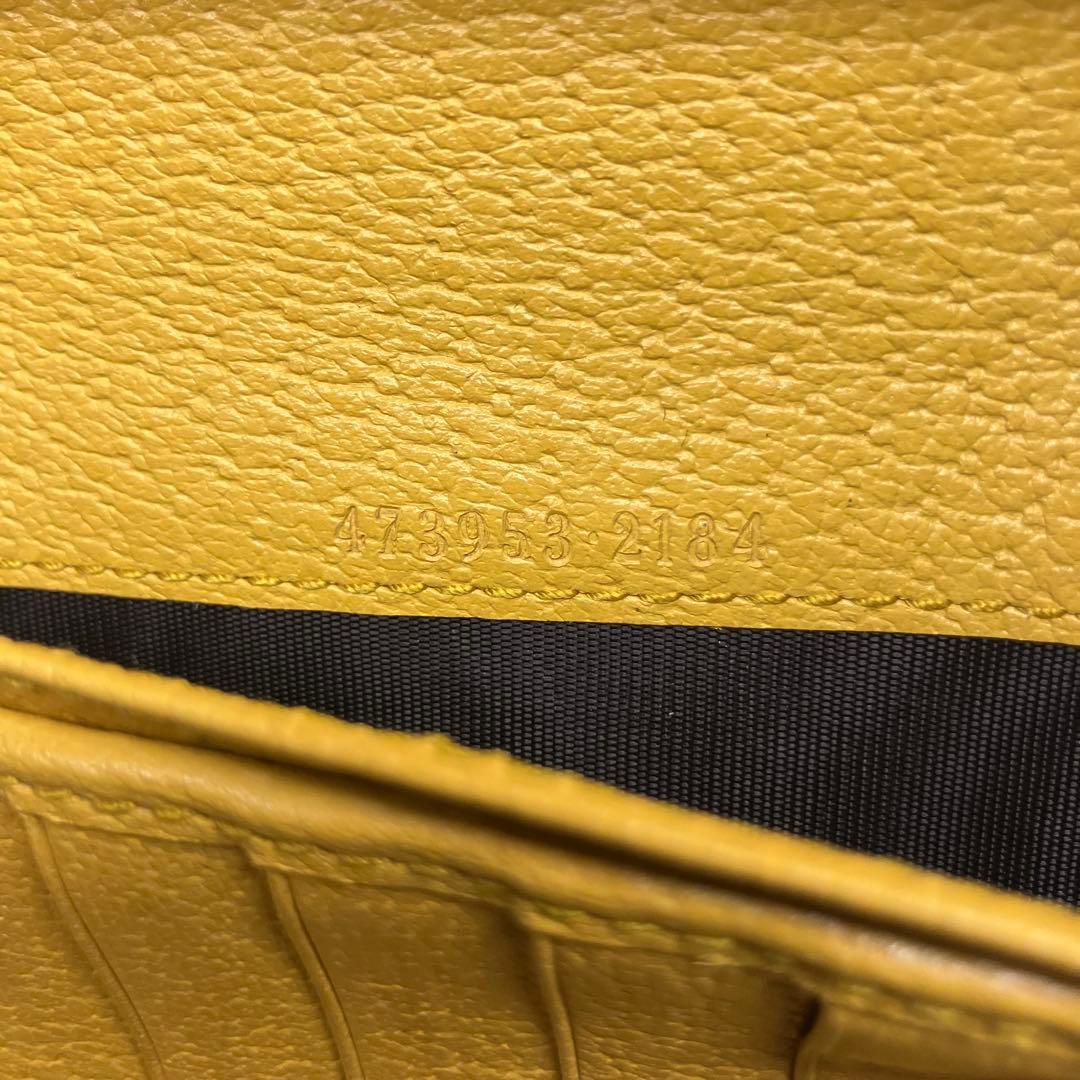 美品✨GUCCI タイガーヘッド ラウンドジップ GG 473953