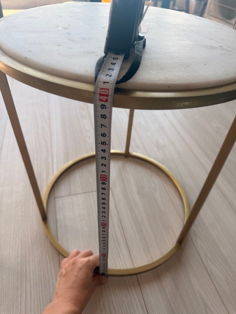 【KARE DESIGN】大理石 ネストテーブル 3点セット ドイツ製