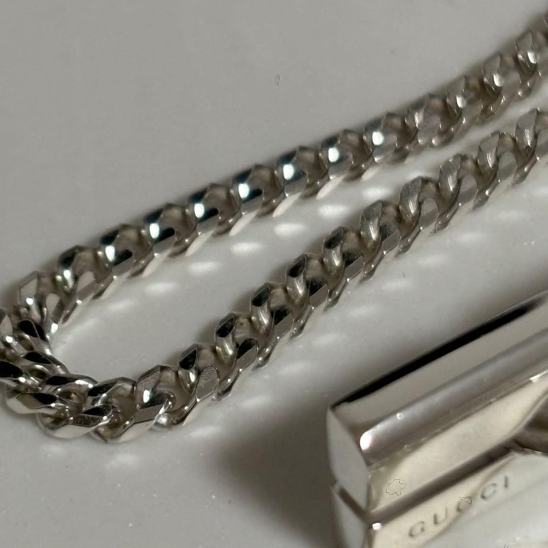 GUCCI 新品同様品　ノットネックレス　インフィニティ　喜平チェーン　極美品