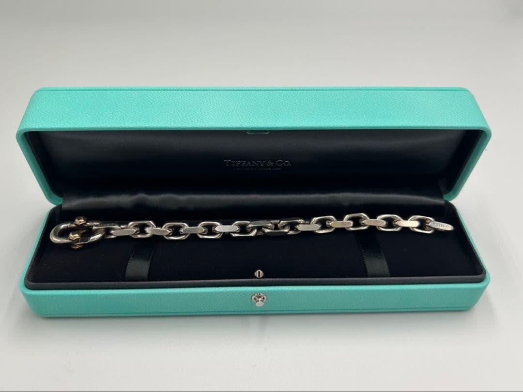 『飯島よしお』【美品】ティファニーメイカーズ　ワイドチェーン