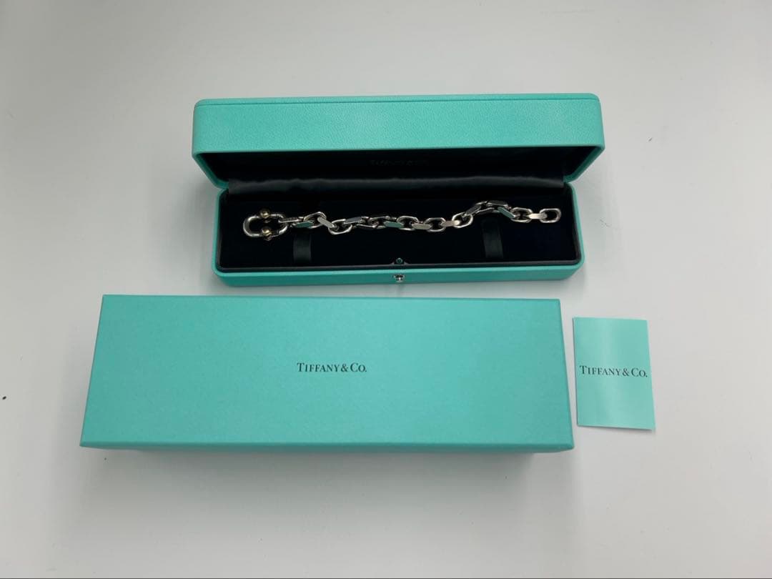 『飯島よしお』【美品】ティファニーメイカーズ　ワイドチェーン