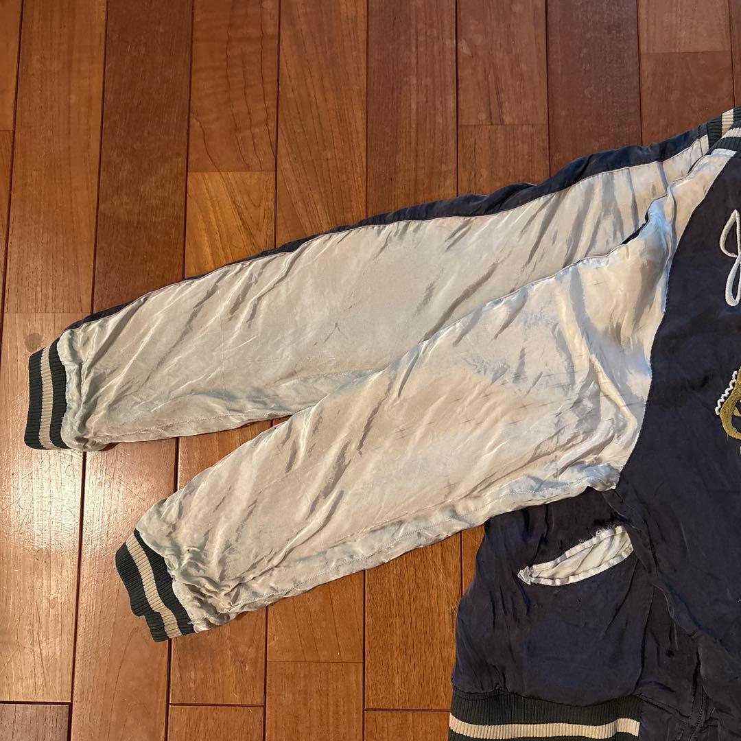 スカジャン ハリウッドランチマーケット　 リバーシブル スカジャン M相当　廃盤