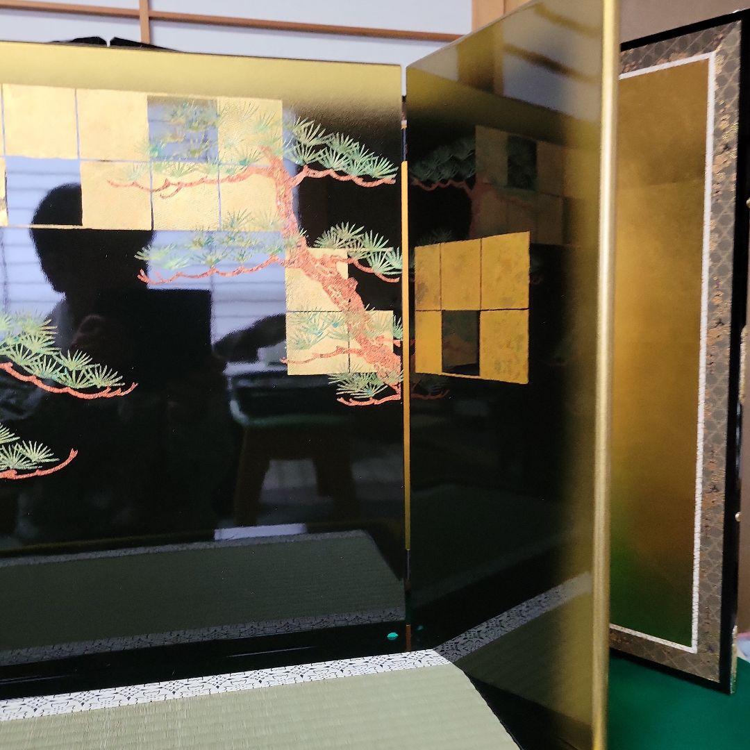 五月人形　新型金箔と松　15号　N