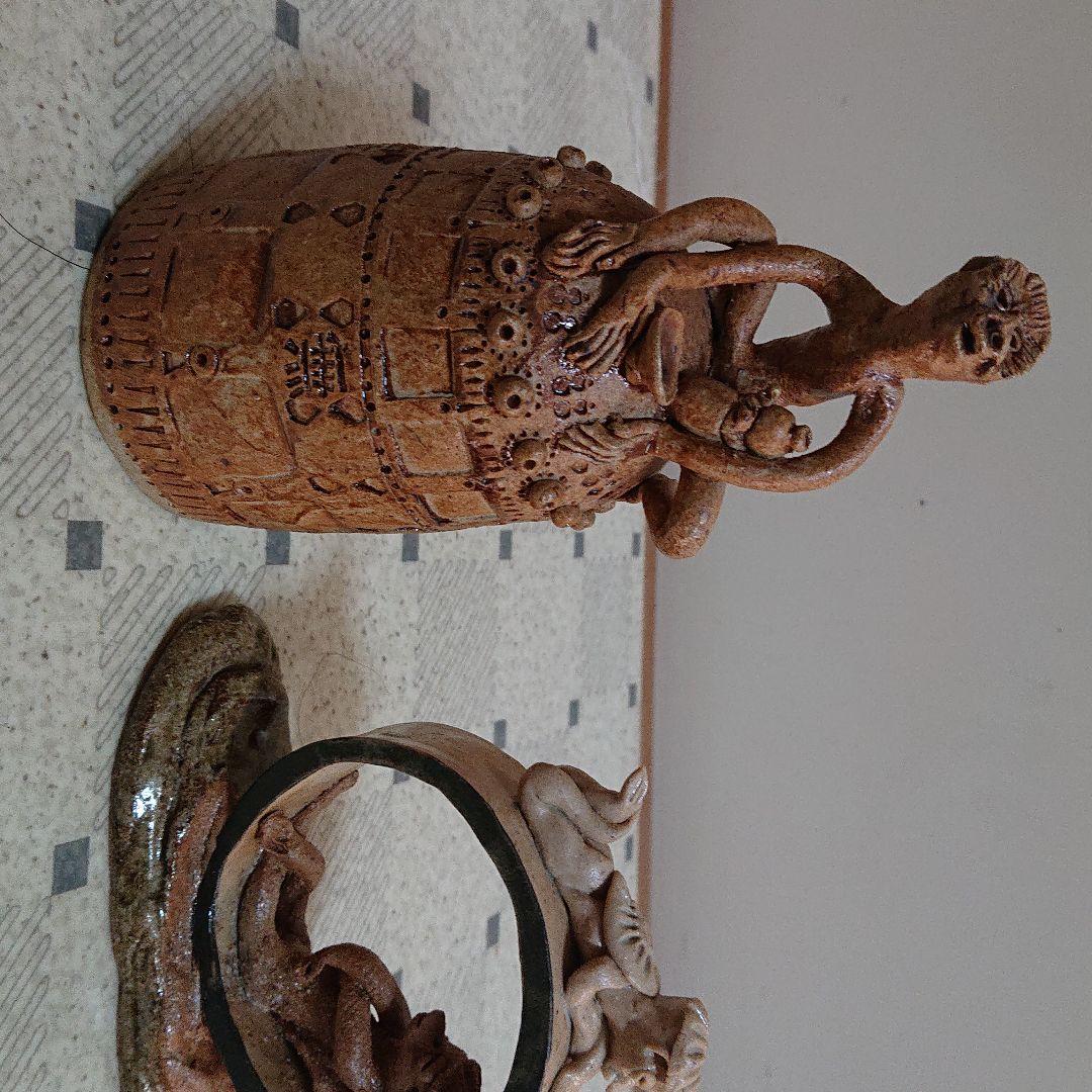 カッパの置物2点