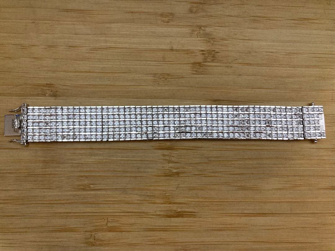 pimpcode 925 5row テニス ブレスレット avalanche