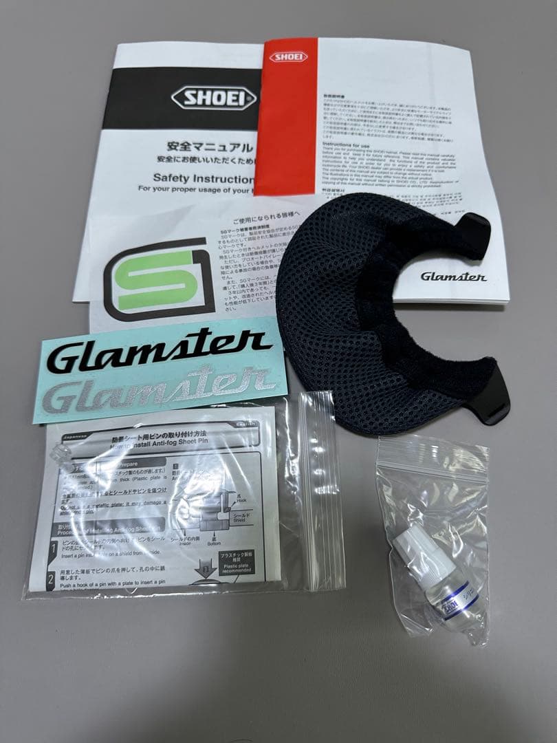 【美品】SHOEI Glamster CHEETAH