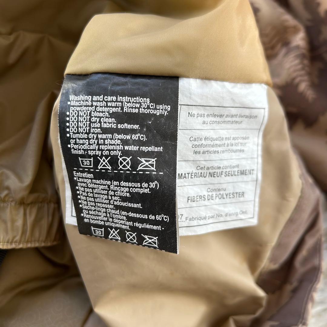 686 スキースノーボードウェア メンズ L ベージュカモフラ　迷彩