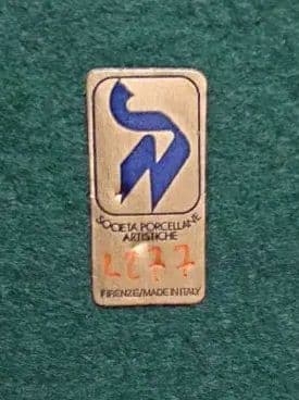 【極美品】societa porcellane Artistiche イタリア製