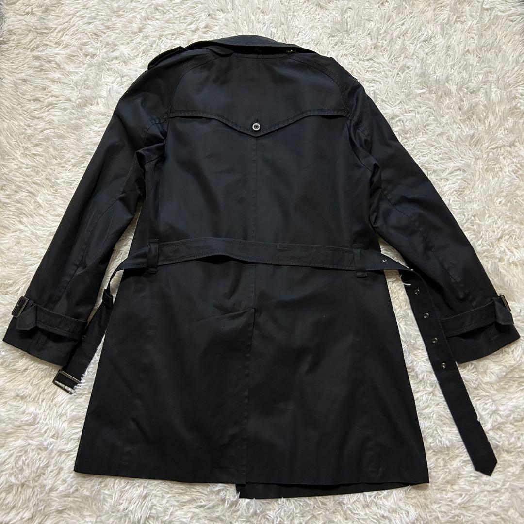 希少【10周年記念】バーバリー ブラックレーベルトレンチコート シャドーチェック