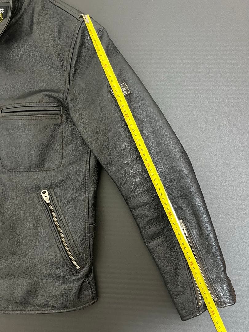 Schott ゴートレザー（山羊革） シングルライダースジャケット